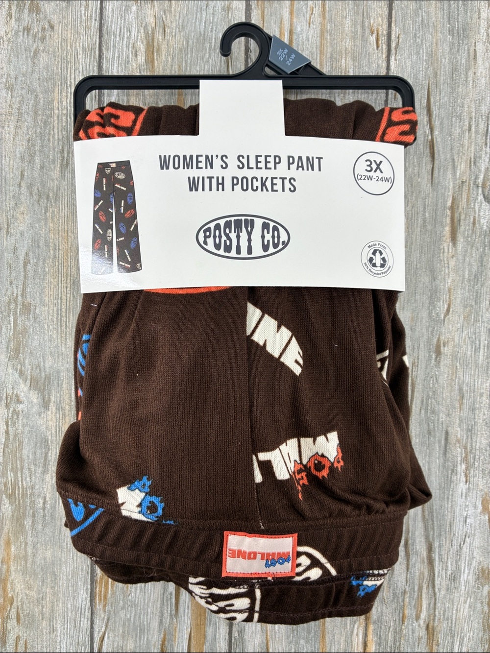 Women’s Post Malone Sleep Lounge Pajama Pants Size 3X